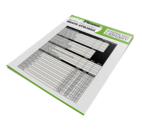 Shed Pounds to Shave Strokes (book)