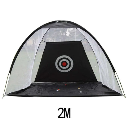 Golf Swing Training Net With Mat