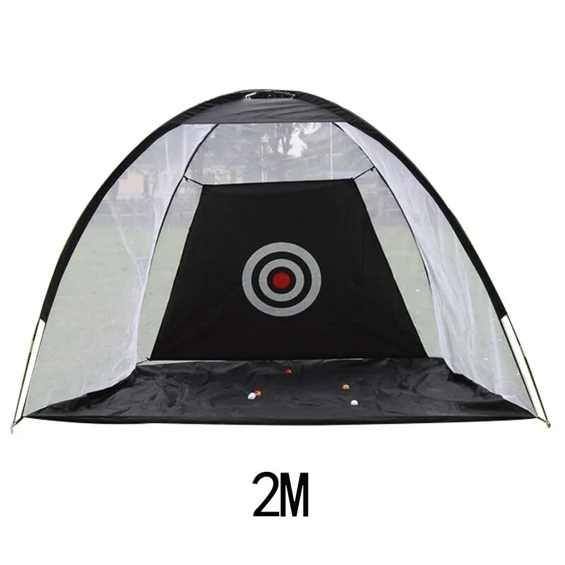 Golf Swing Training Net With Mat